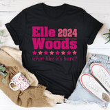 Elle Woods 2024 What Like Its Hard Tee Black Heather / S Peachy Sunday T-Shirt