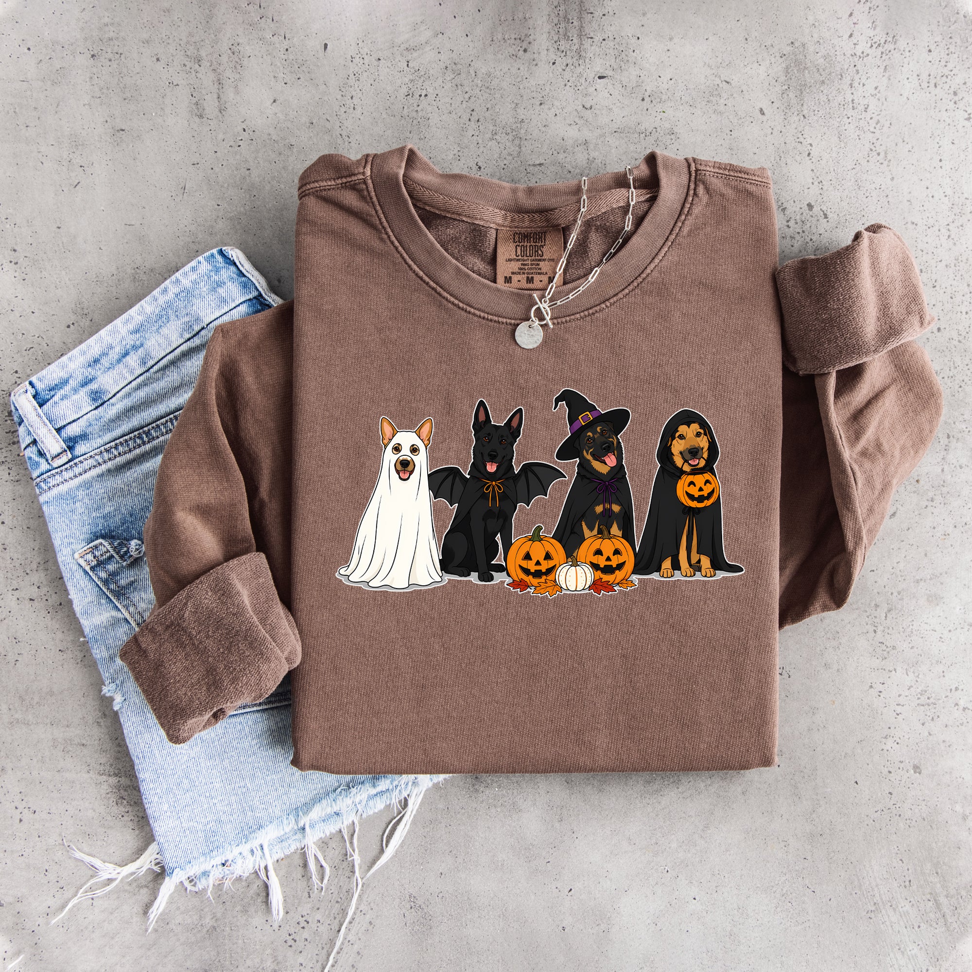 Sudadera de Halloween del pastor alemán