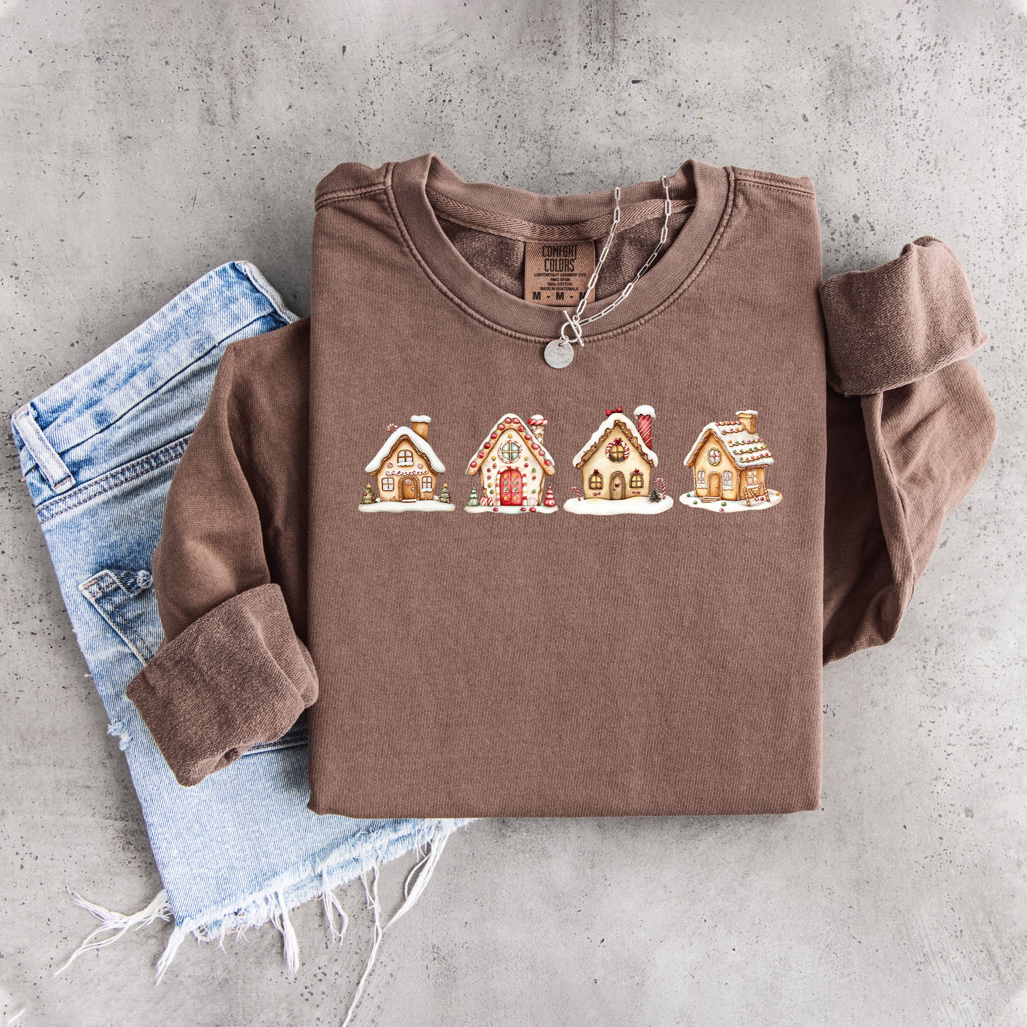 Lebkuchenhaus-Sweatshirt