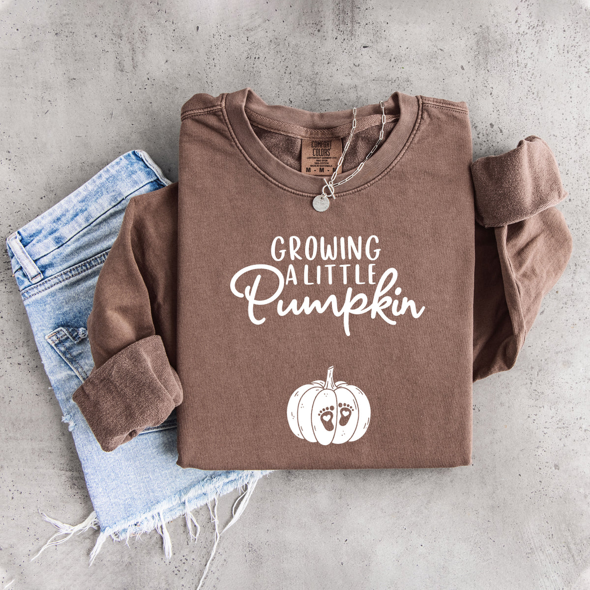 Sudadera «Cultivando una pequeña calabaza»