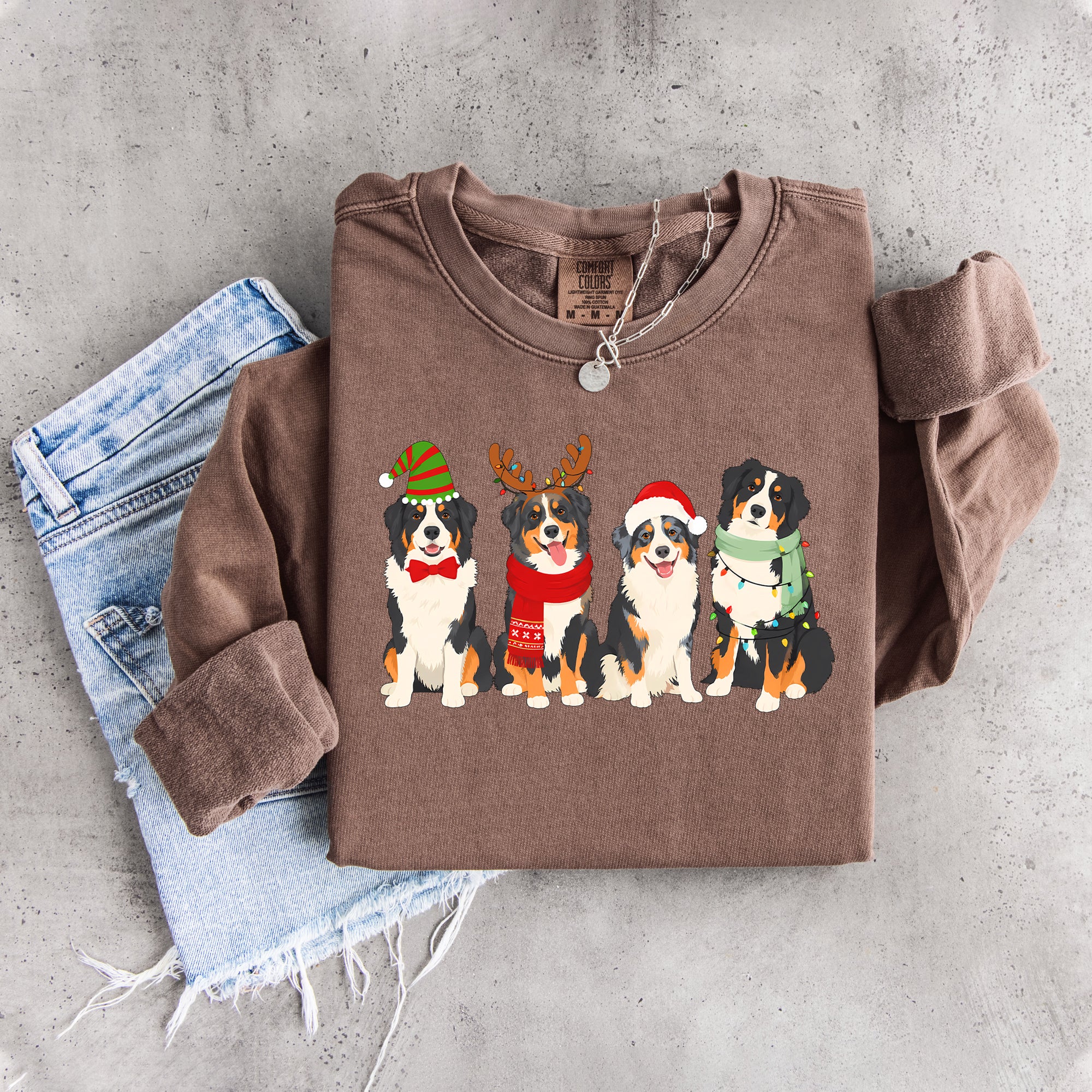 Bernese Mountain Dog Christmas Sweatshirt
