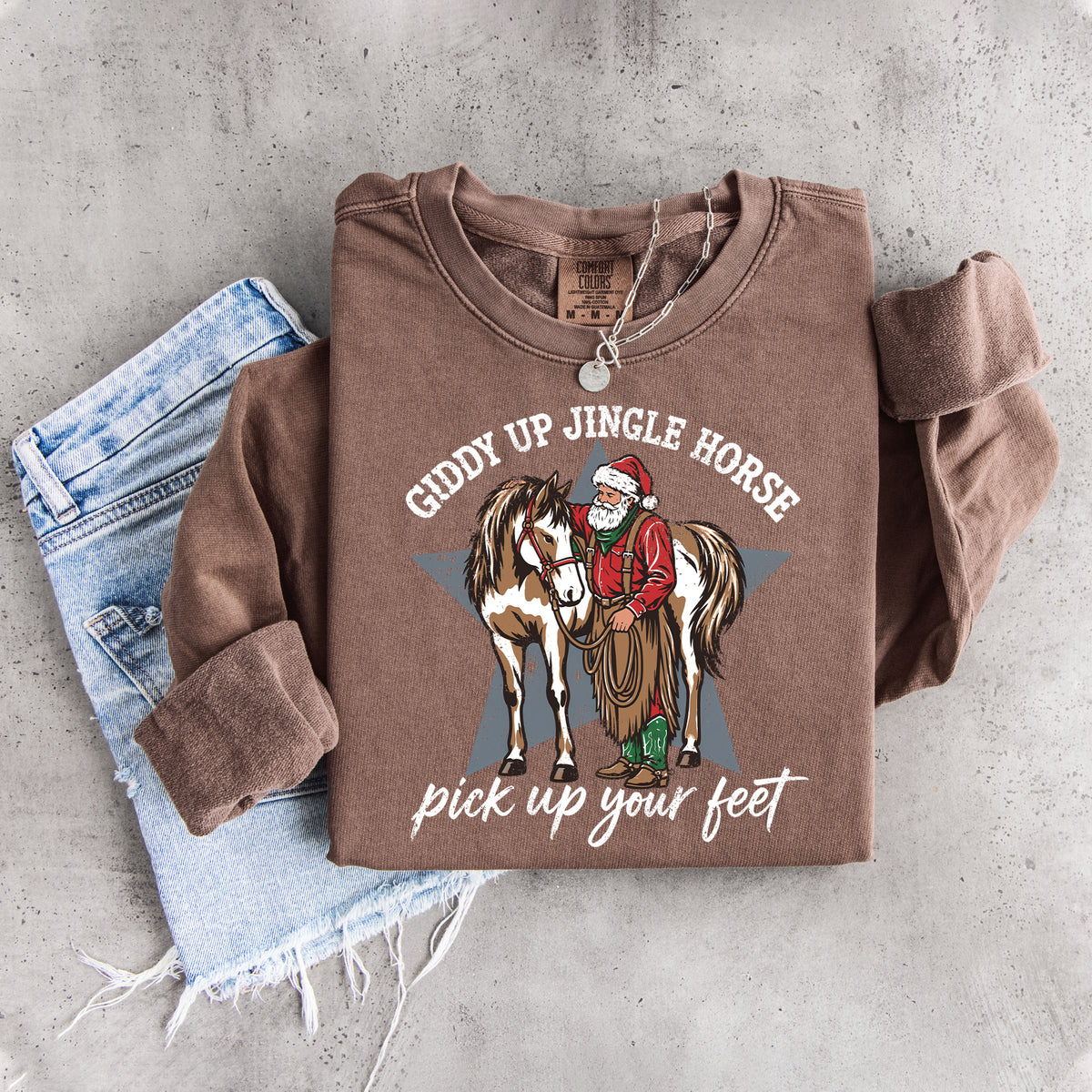 Giddy-Up-Jingle-Horse-Sweatshirt