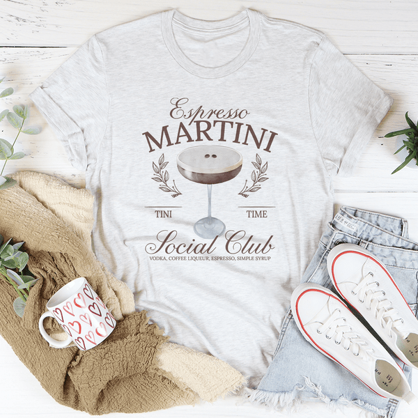 Espresso Martini Social Club Tee Ash / S Peachy Sunday T-Shirt