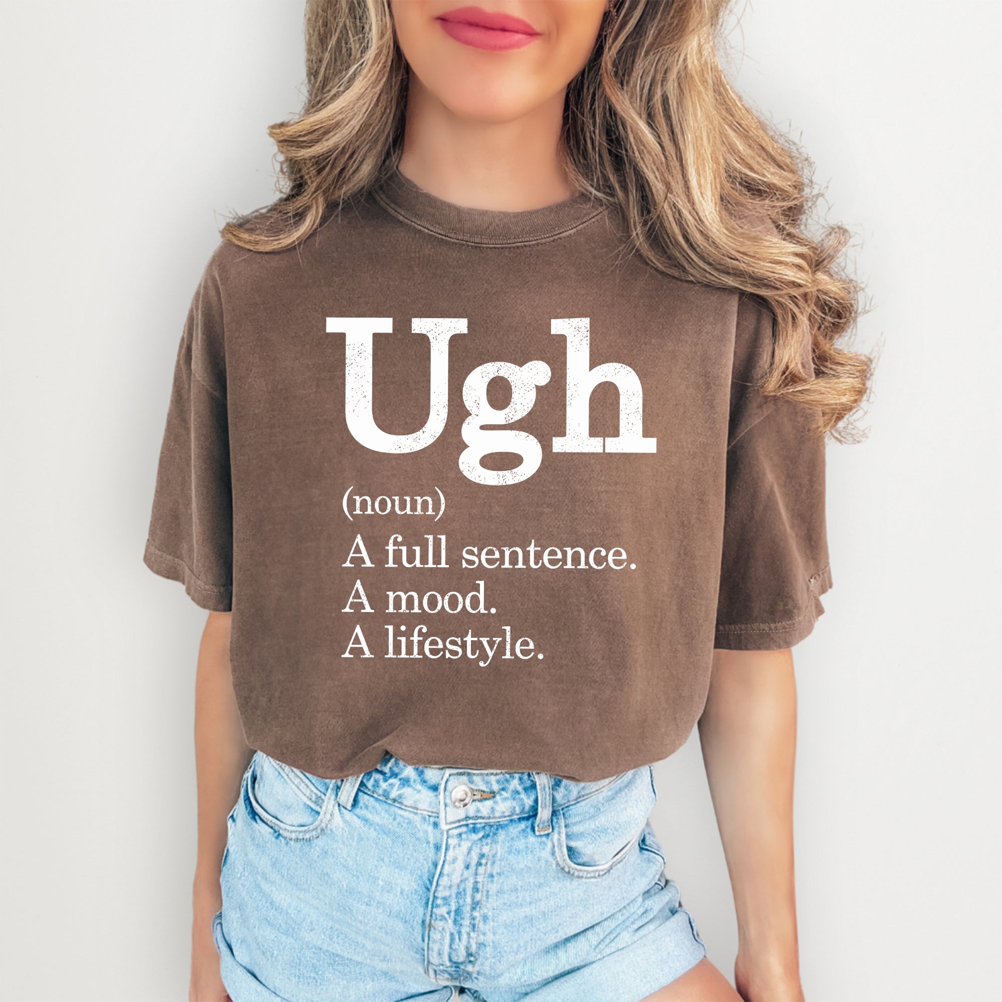 Uf, camiseta divertida