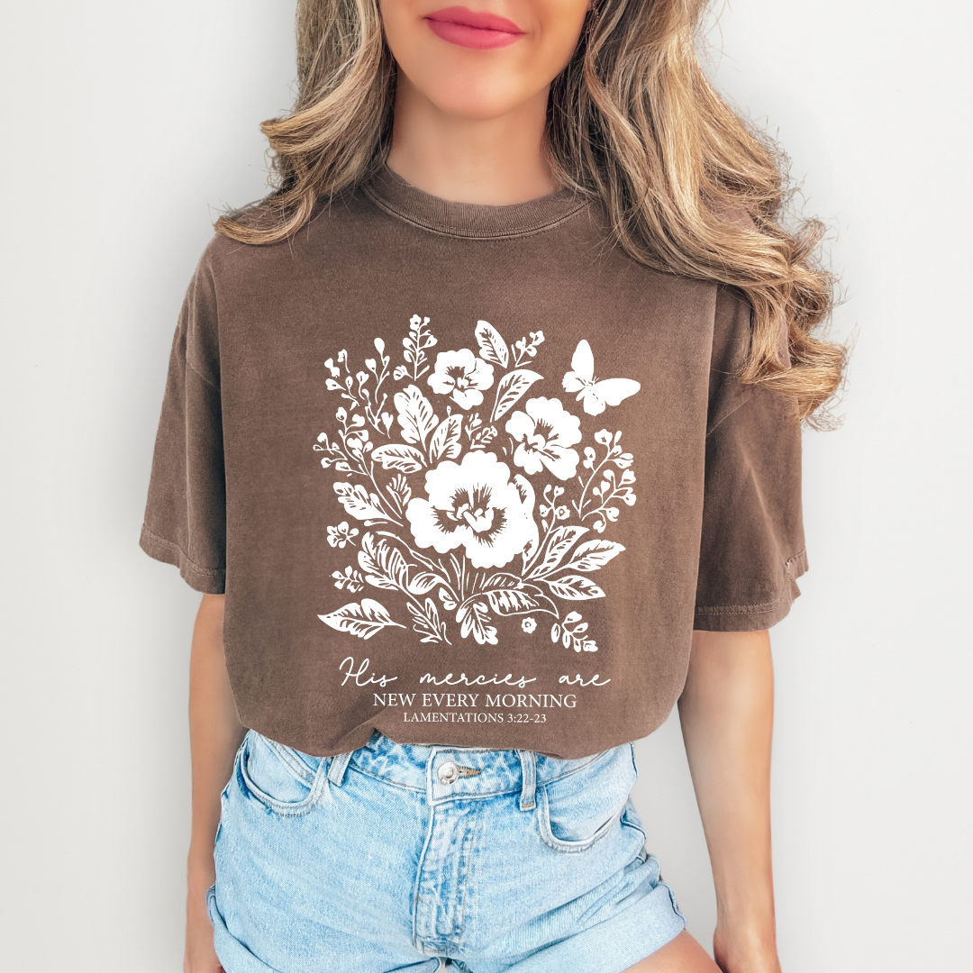His Mercies Are New Every Morning Tee