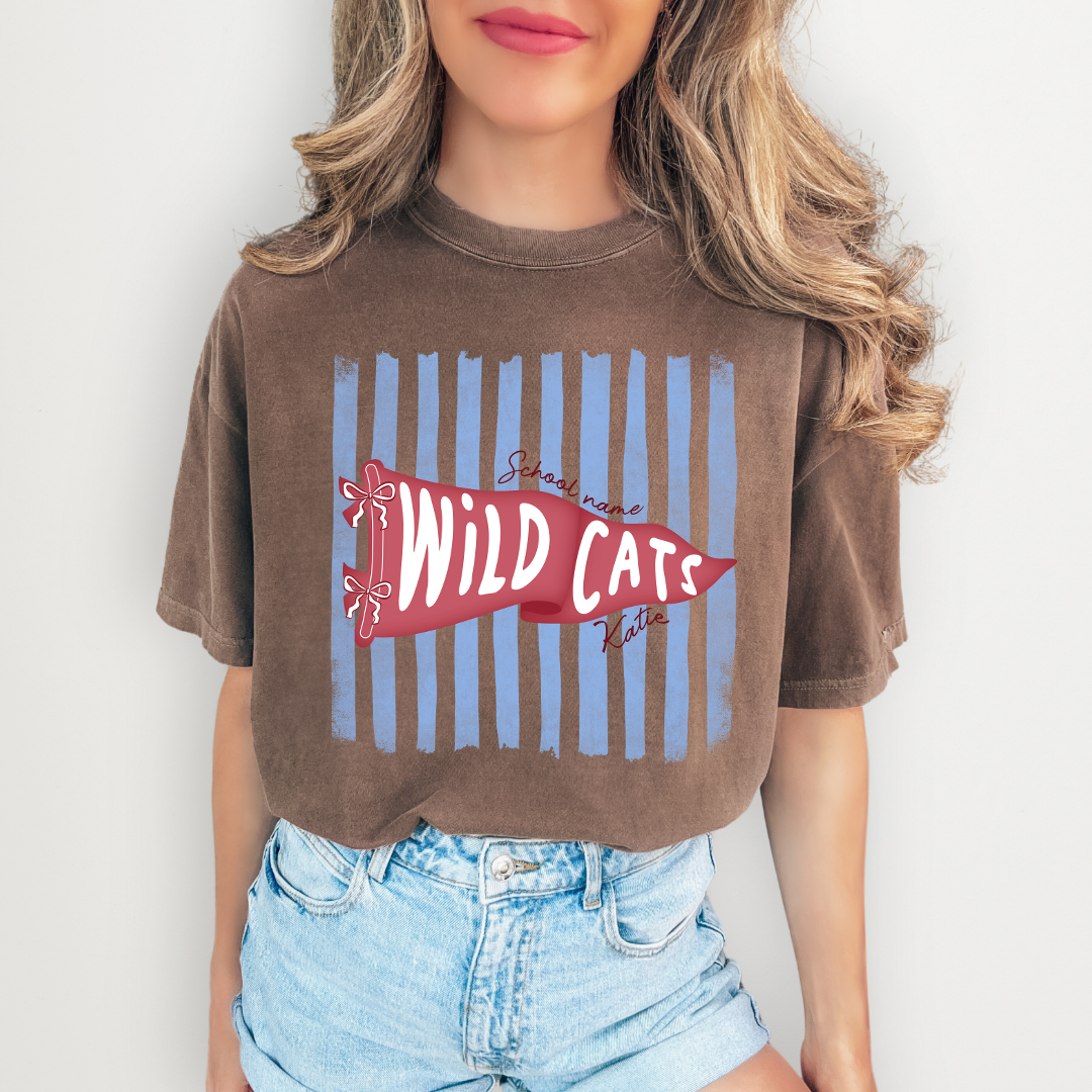 Personalized School Mascot Tee