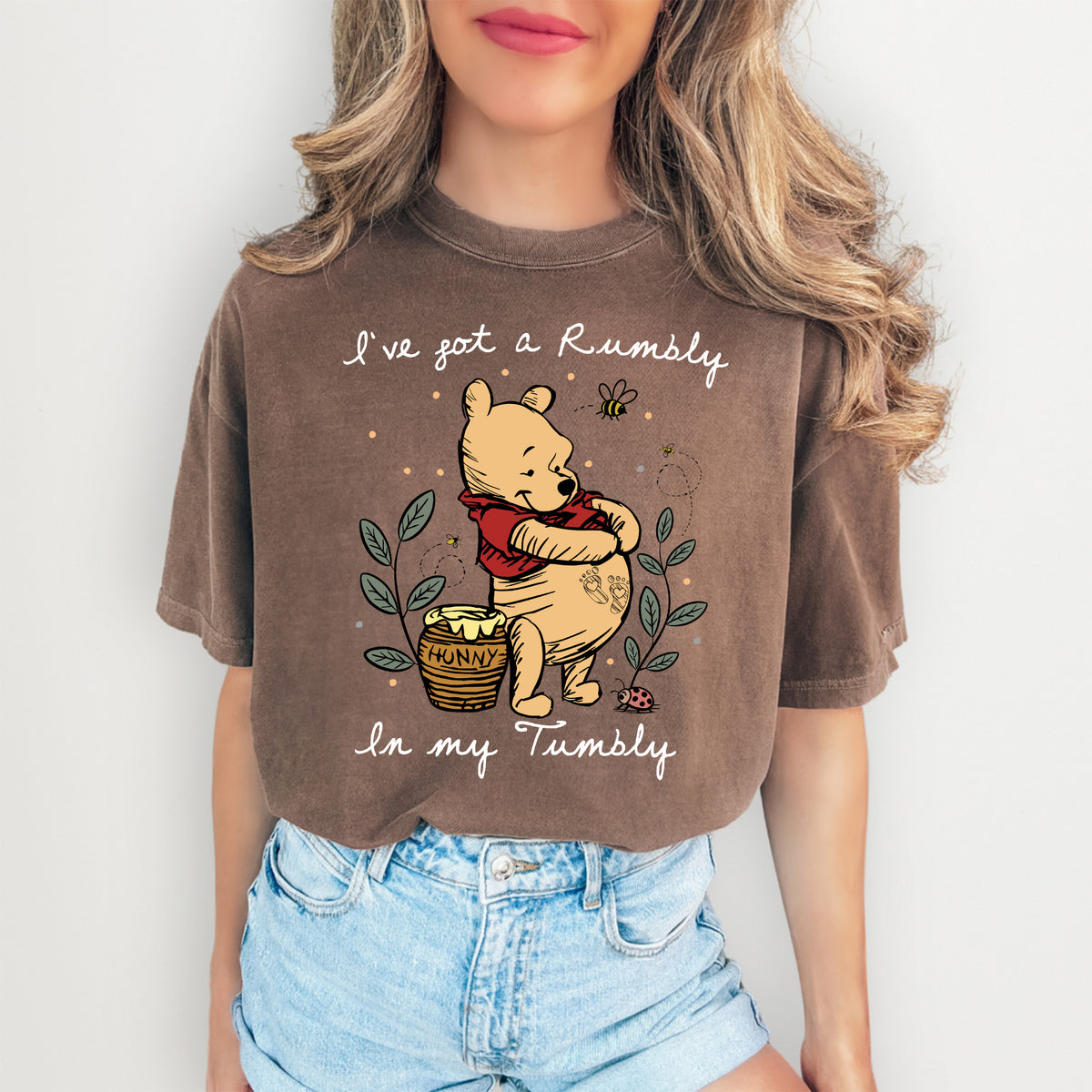 I've Got Rumbly In My Tumbly  Pregnancy Reveal Tee