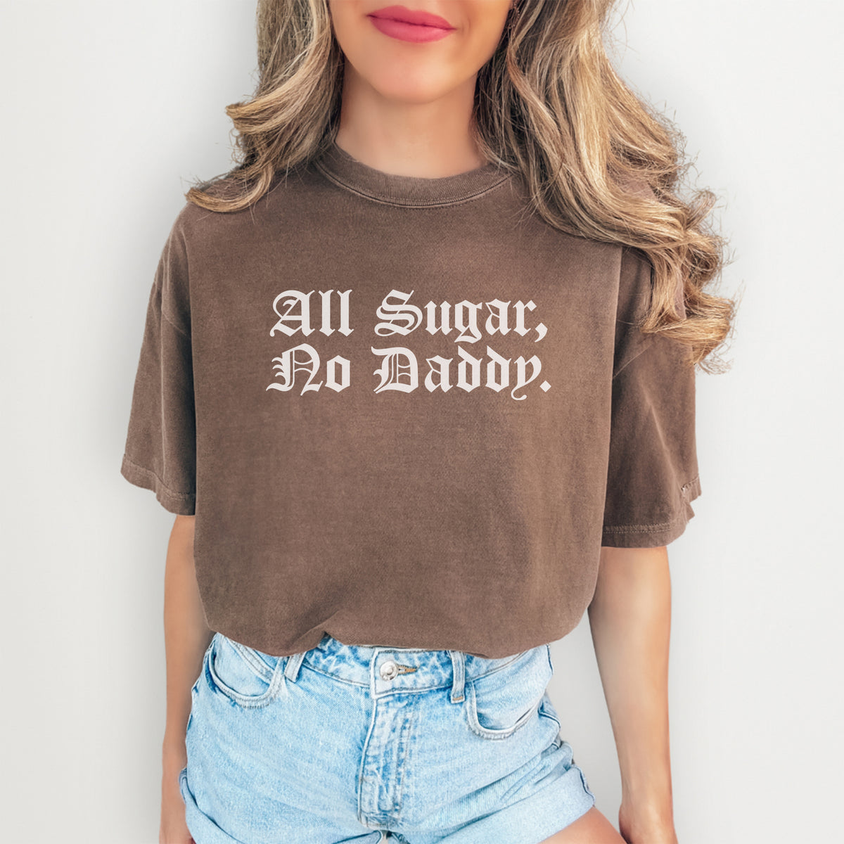 Camiseta «Todo azúcar, ningún papá»