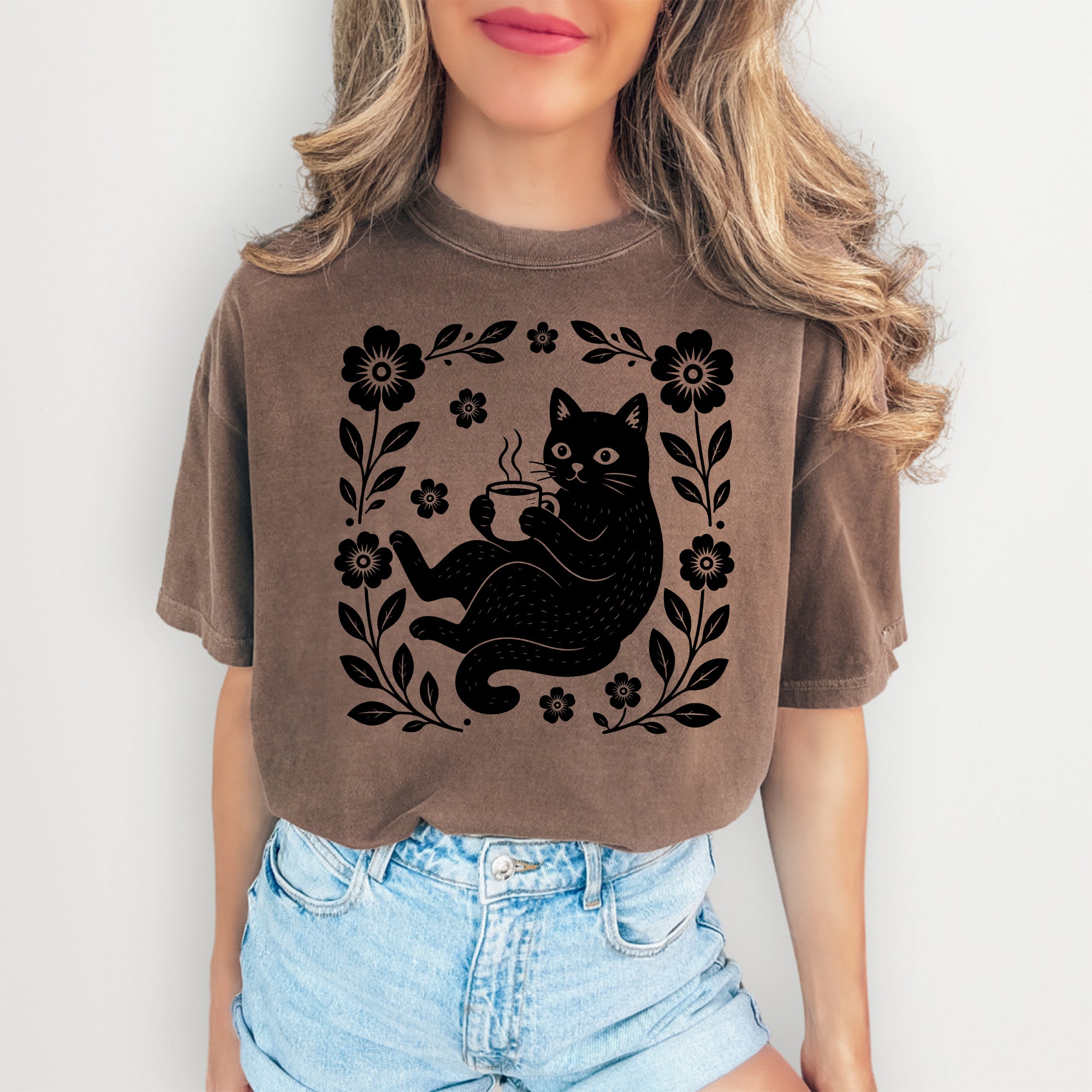 Boho Cat Tee