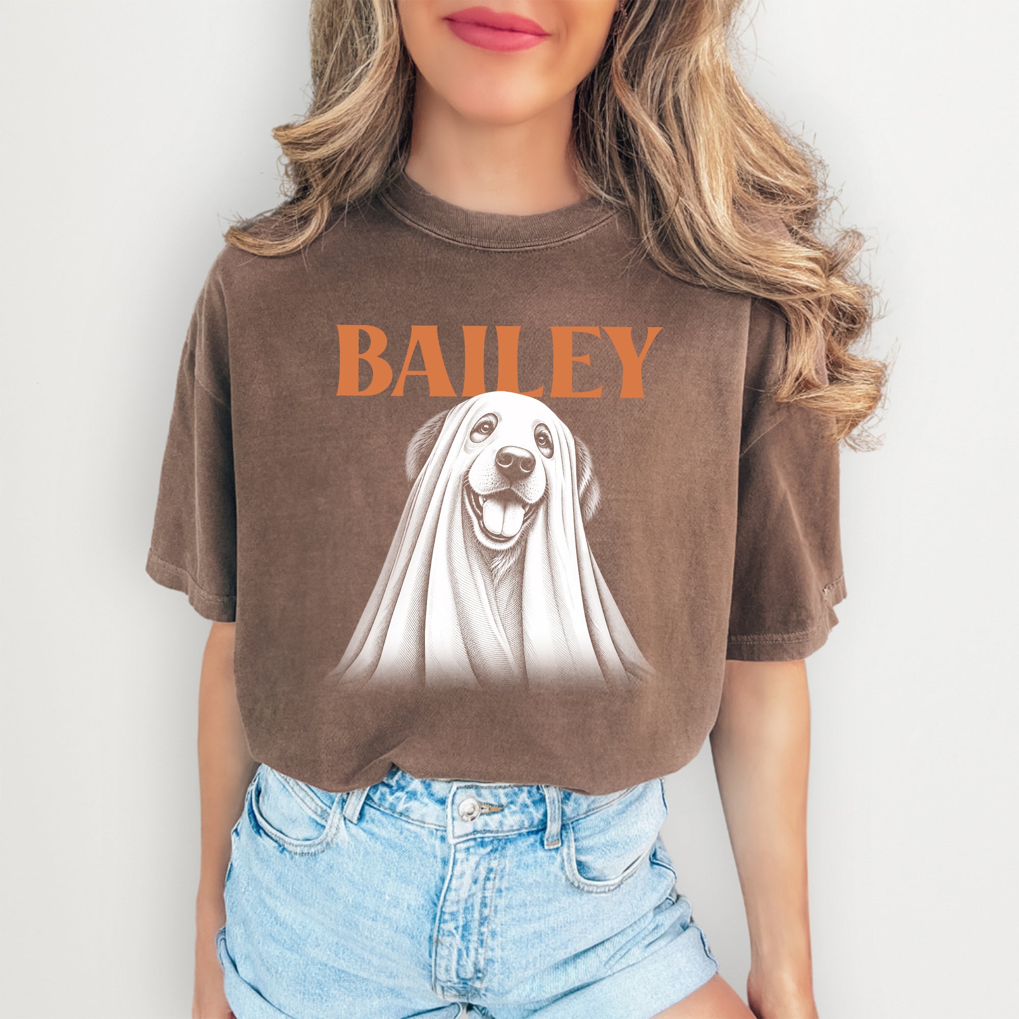 T-shirt personnalisé pour chien sur le thème d’Halloween