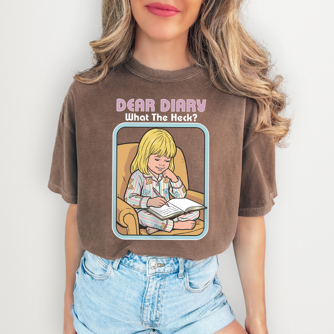 Dear Diary What The Heck Tee