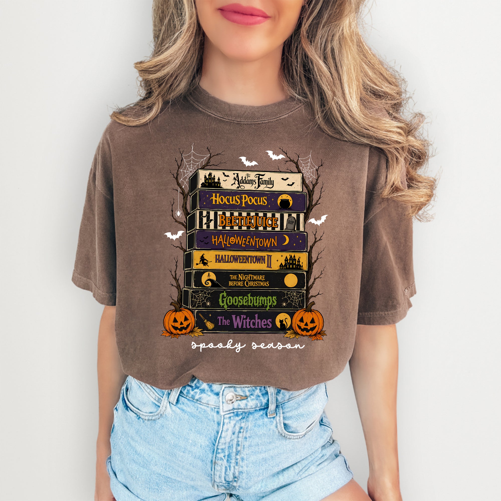 T-shirt VHS d’Halloween vintage