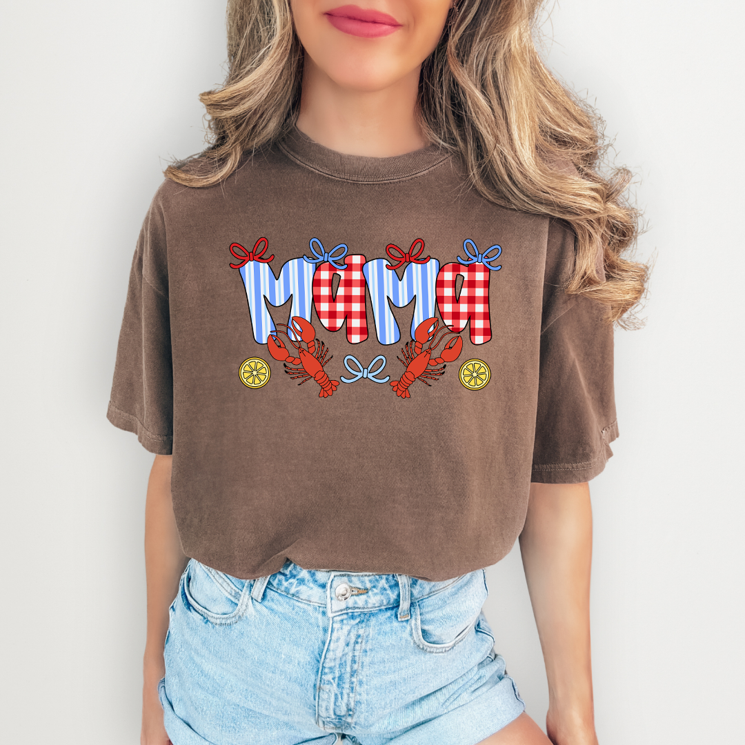 Mama Crawfish Boil Tee