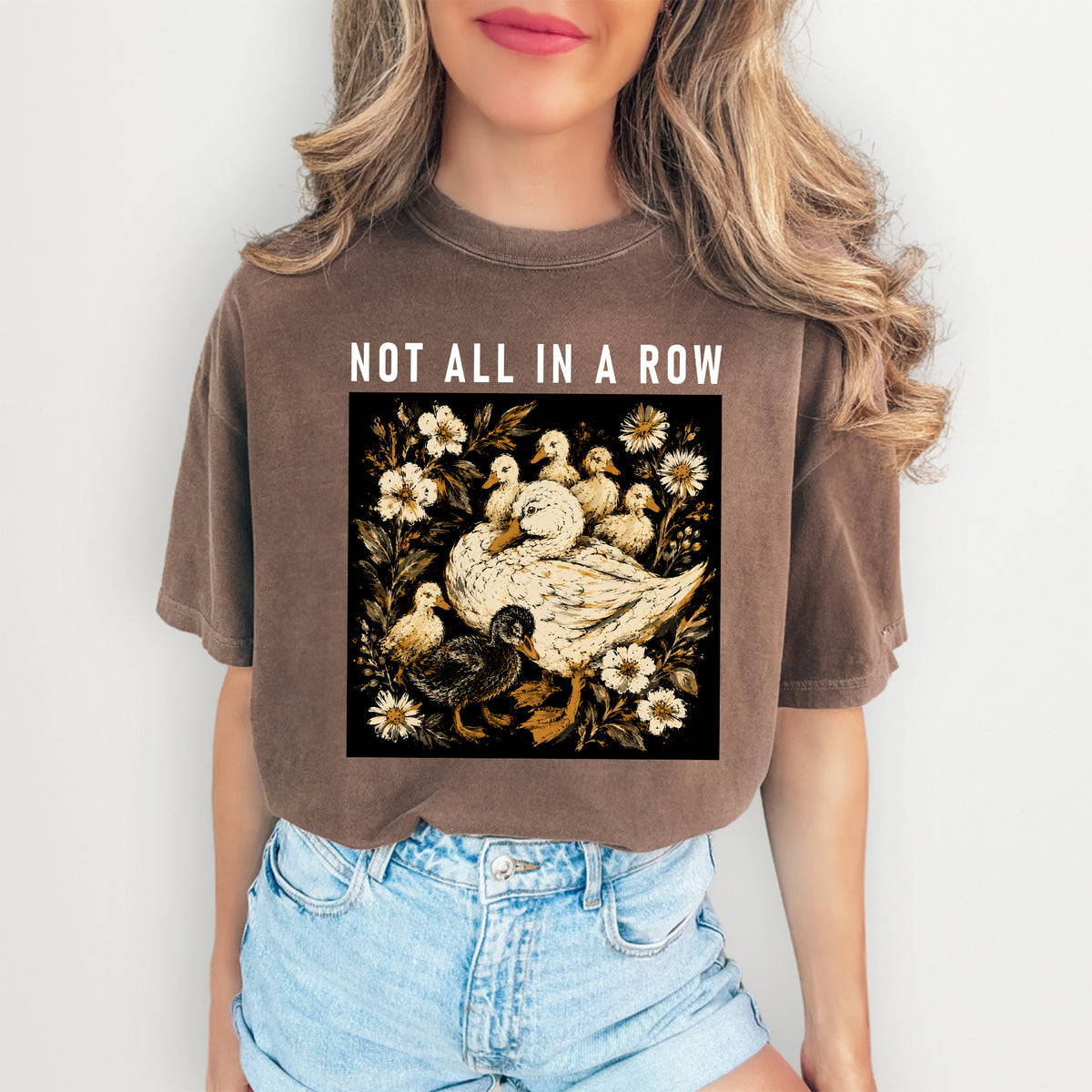 T-Shirt „Ducks Not In A Row“