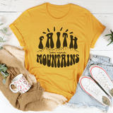 Faith Can Move Mountains Tee Peachy Sunday T-Shirt