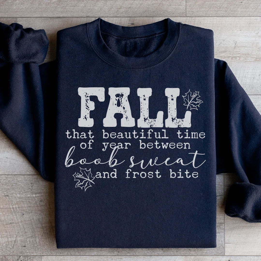 Fall That Beautiful Time Of Year Sweatshirt Black / S Peachy Sunday T-Shirt
