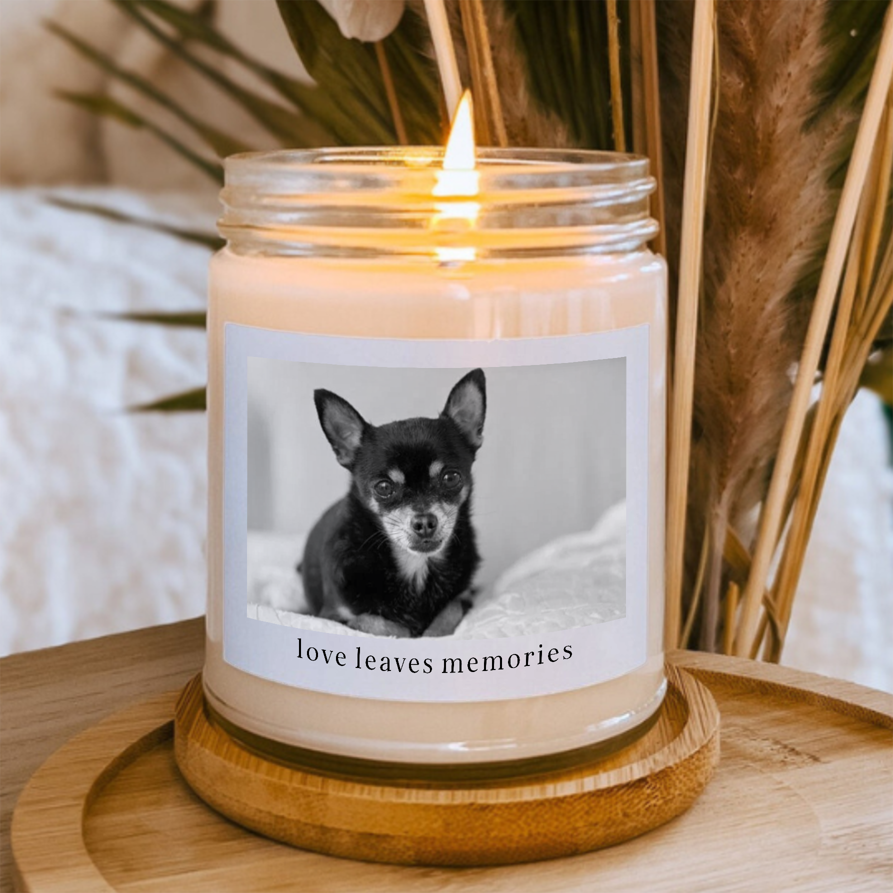 Personalized Pet Memorial Candle