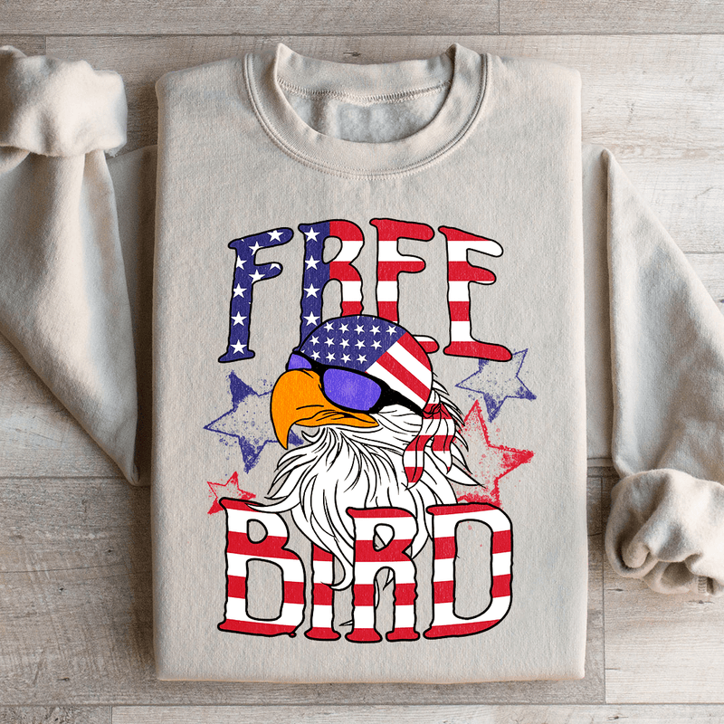 Free Bird Sweatshirt Sand / S Peachy Sunday T-Shirt