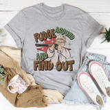 Fudge Around And Find Out Tee Athletic Heather / S Peachy Sunday T-Shirt