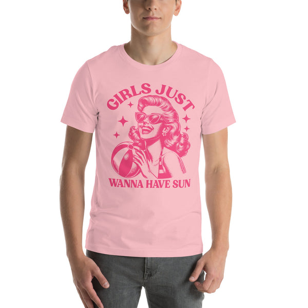Girls Just Wanna Have Sun Tee Pink / S Peachy Sunday T-Shirt