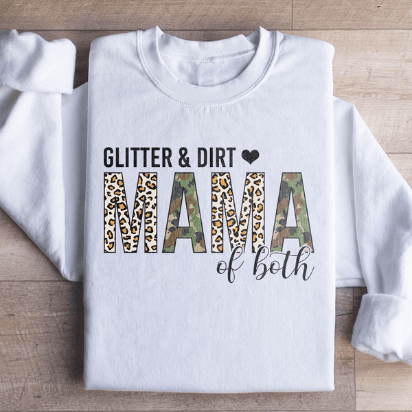 Glitter & Dirt Mama of Both Sweatshirt Peachy Sunday T-Shirt