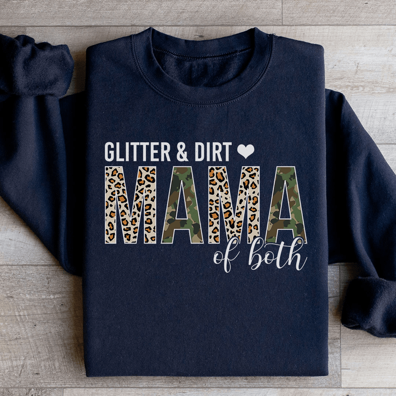 Glitter & Dirt Mama of Both Sweatshirt Peachy Sunday T-Shirt