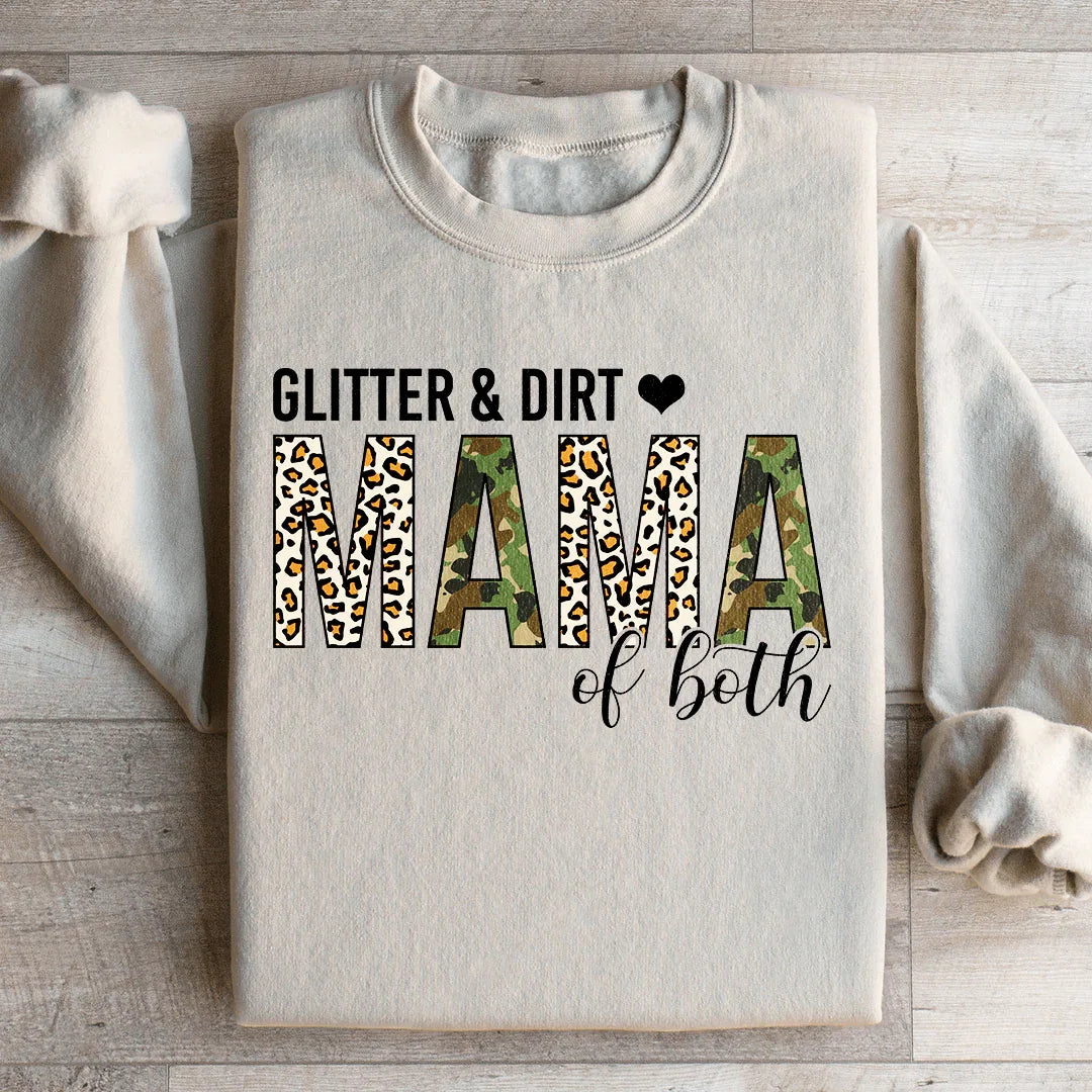 Glitter & Dirt Mama of Both Sweatshirt Peachy Sunday T-Shirt