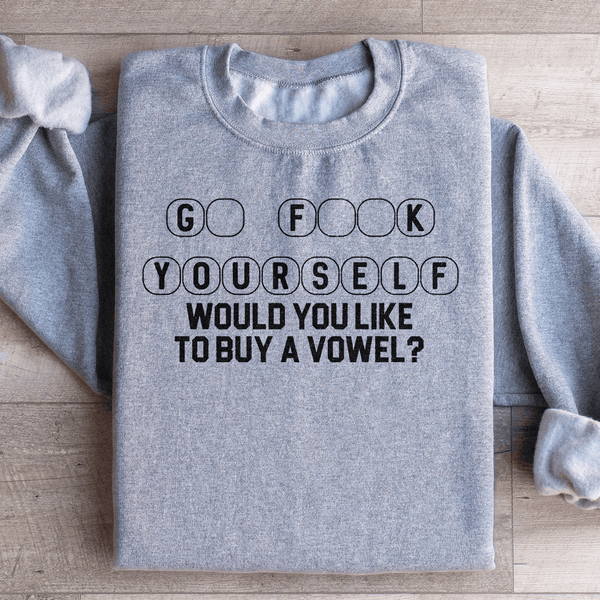 Go Yourself Sweatshirt Sport Grey / S Peachy Sunday T-Shirt