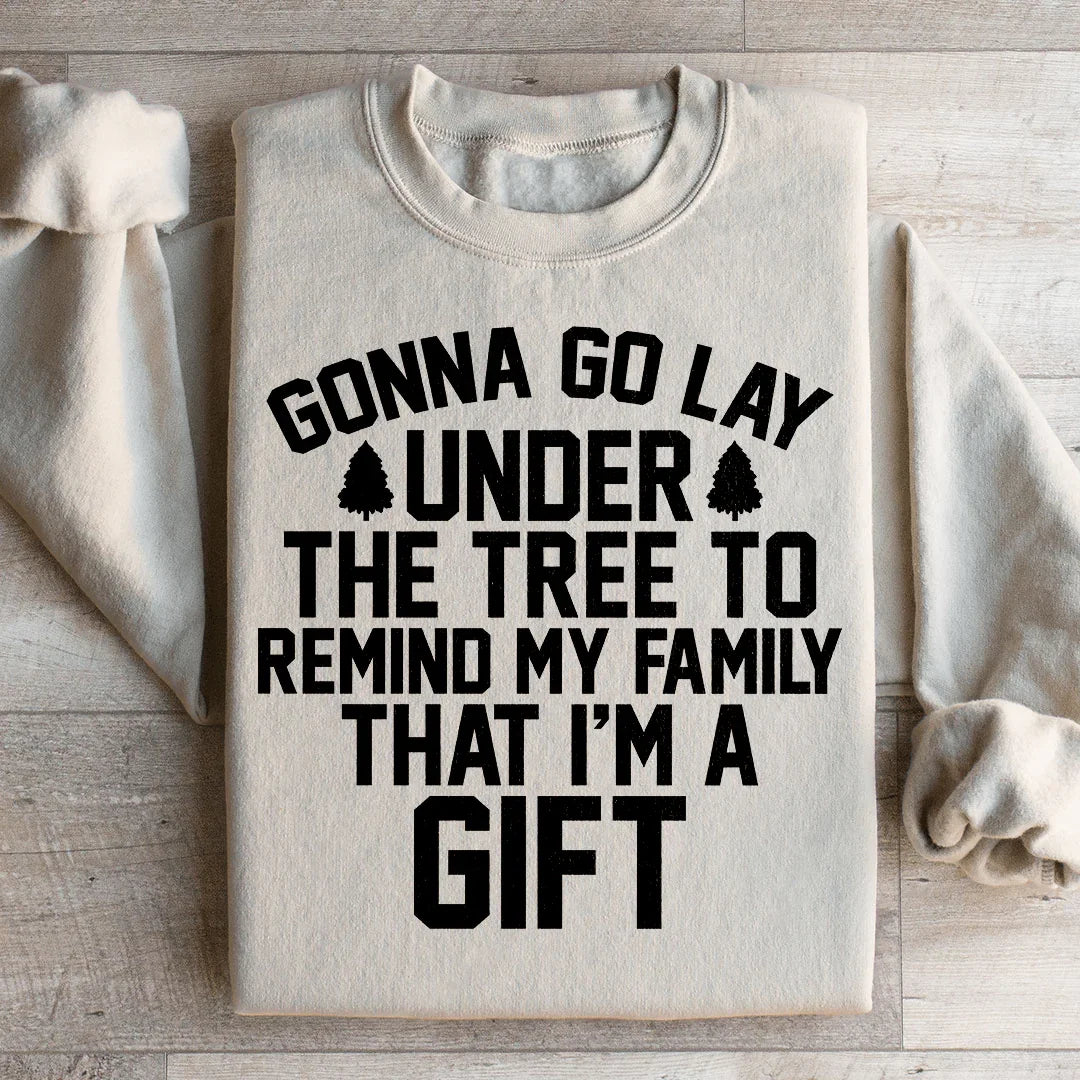 Gonna Go Lay Under The Tree Sweatshirt Sand / S Peachy Sunday T-Shirt