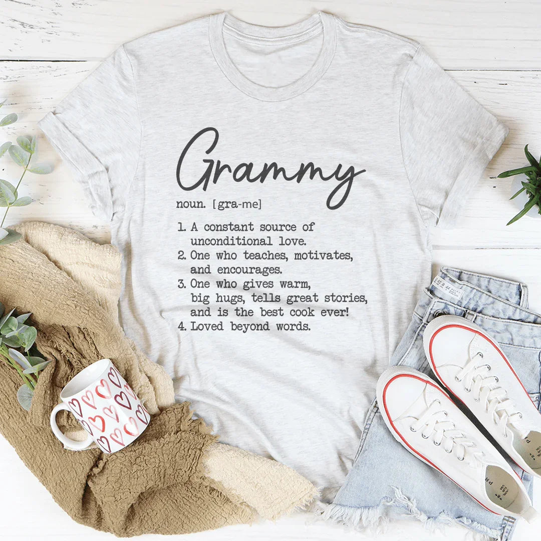 Grammy A Constant Source Of Unconditional Love Tee Ash / S Peachy Sunday T-Shirt