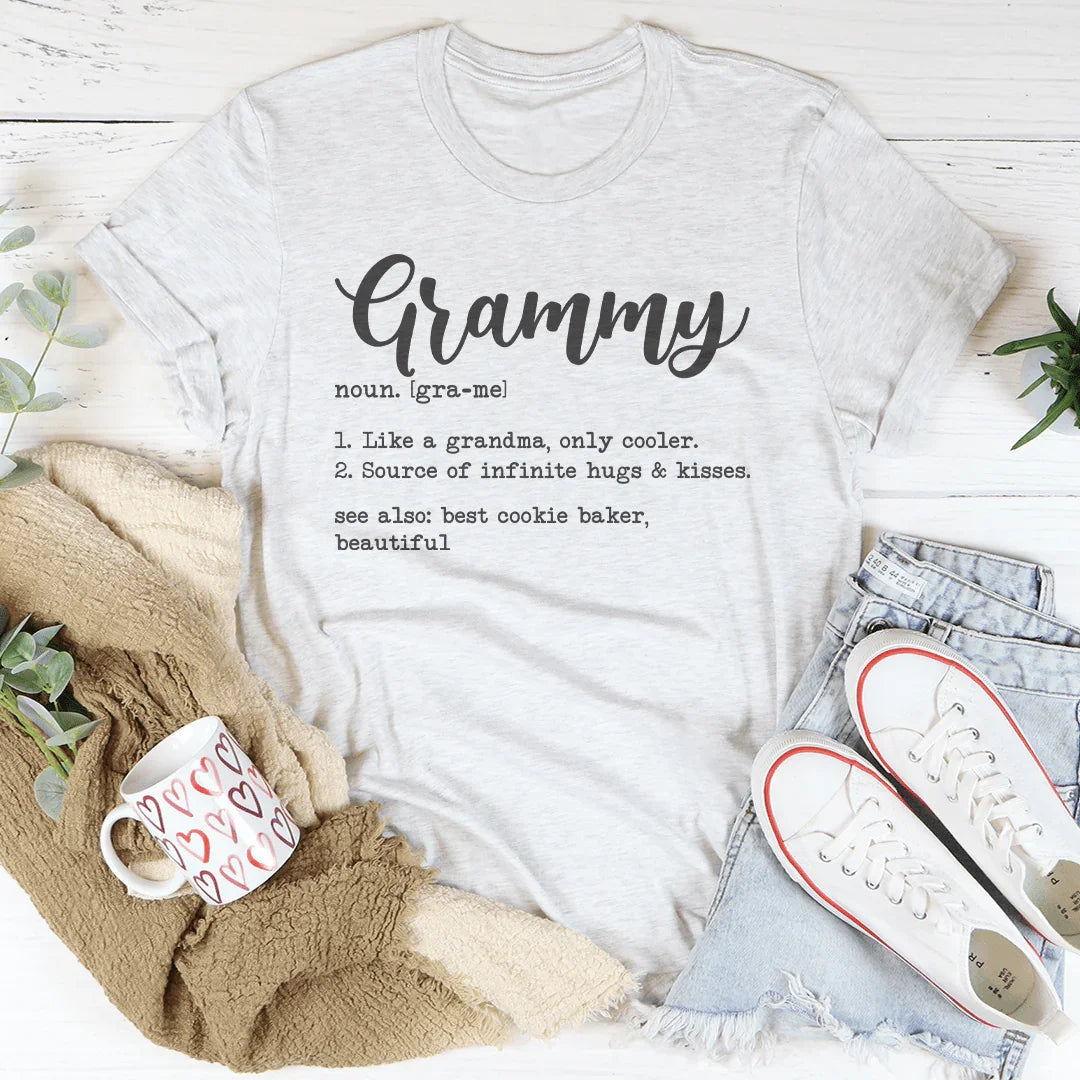 Grammy Like A Grandma Only Cooler Tee Ash / S Peachy Sunday T-Shirt