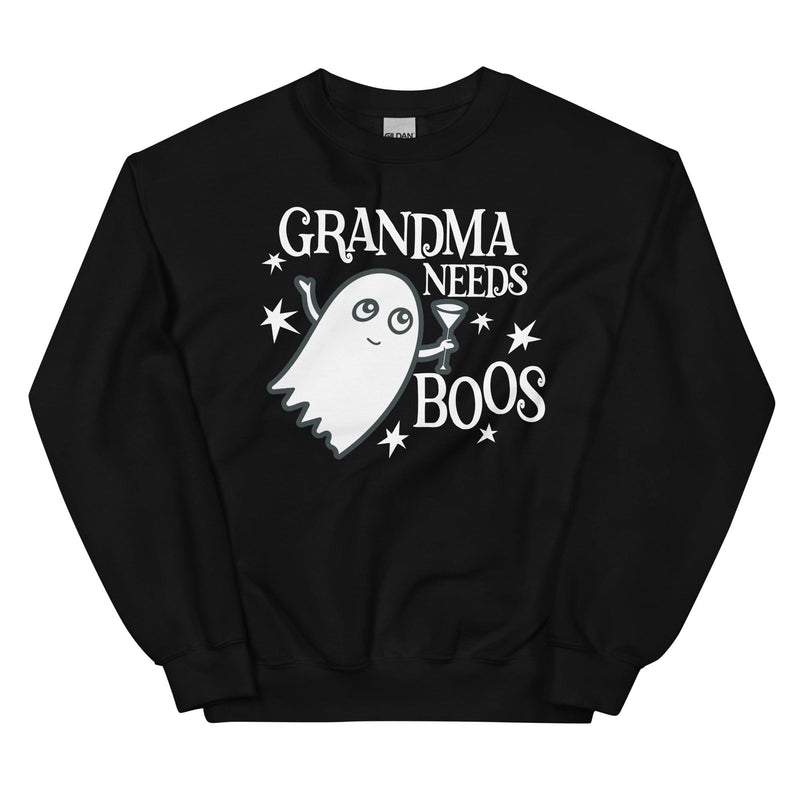 Grandma Needs Boos Sweatshirt Black / S Peachy Sunday T-Shirt