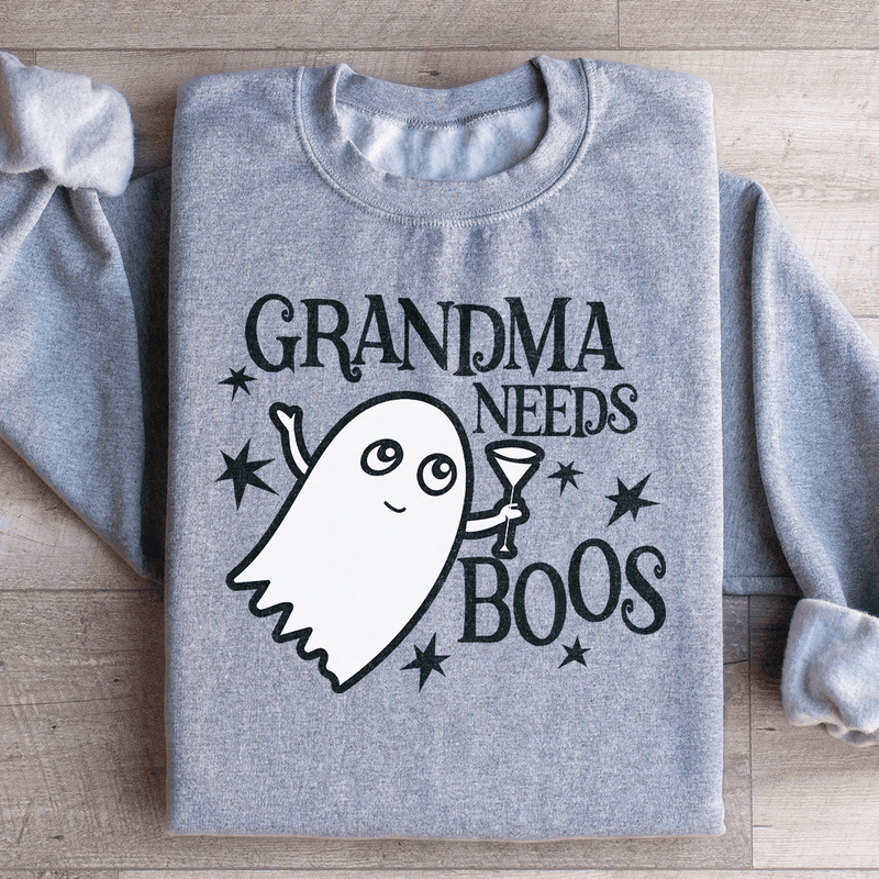 Grandma Needs Boos Sweatshirt Sport Grey / S Peachy Sunday T-Shirt