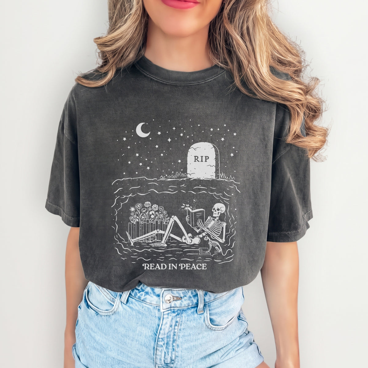 Read In Peace Bookish Tee