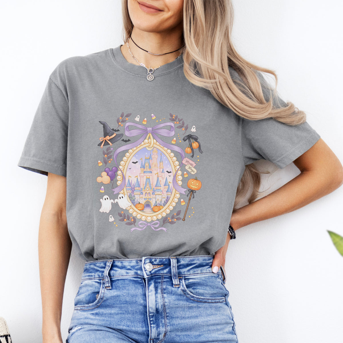 T-shirt d'Halloween rétro Walt Disney World