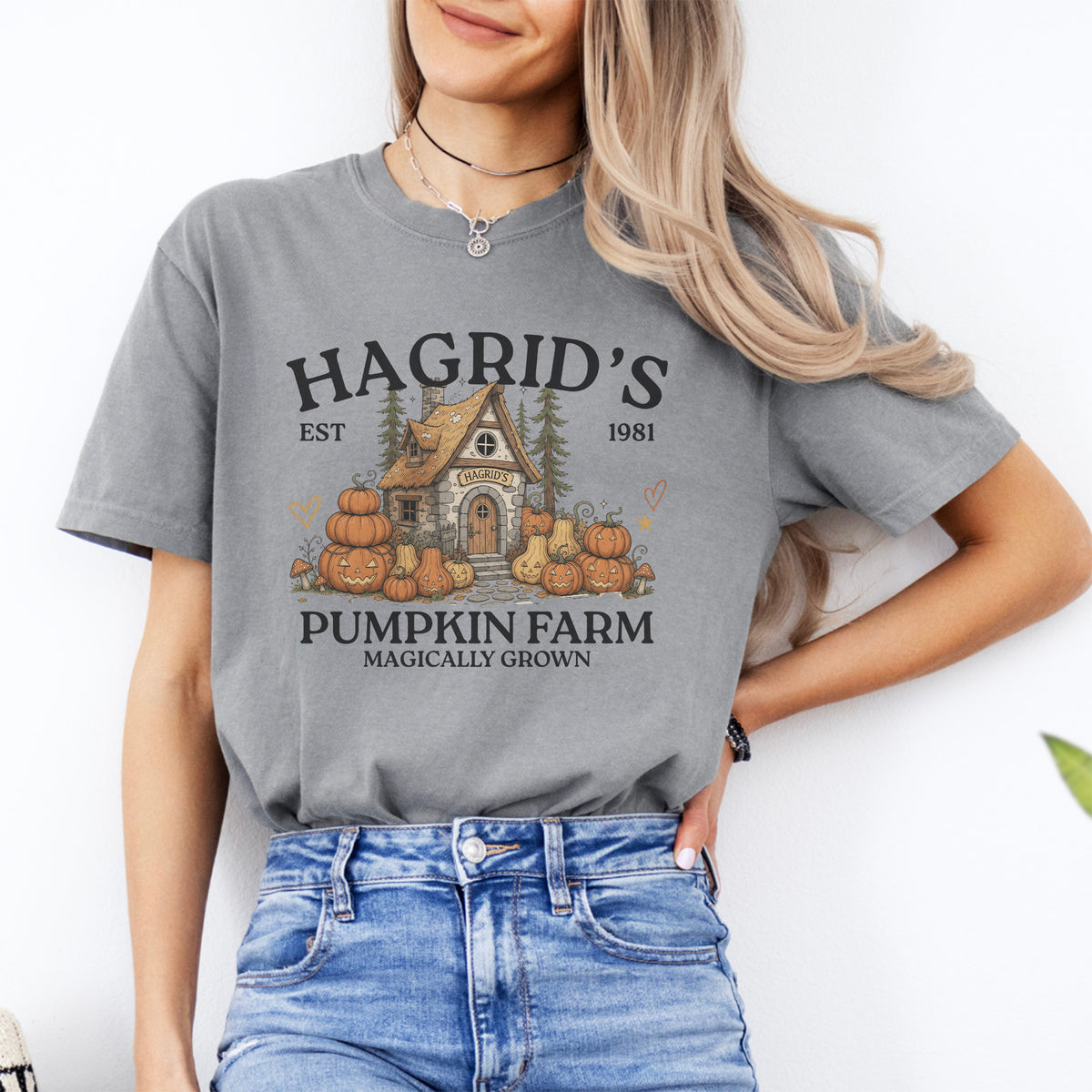 Hagrid's Pumpkin Farm Est 1981 Tee