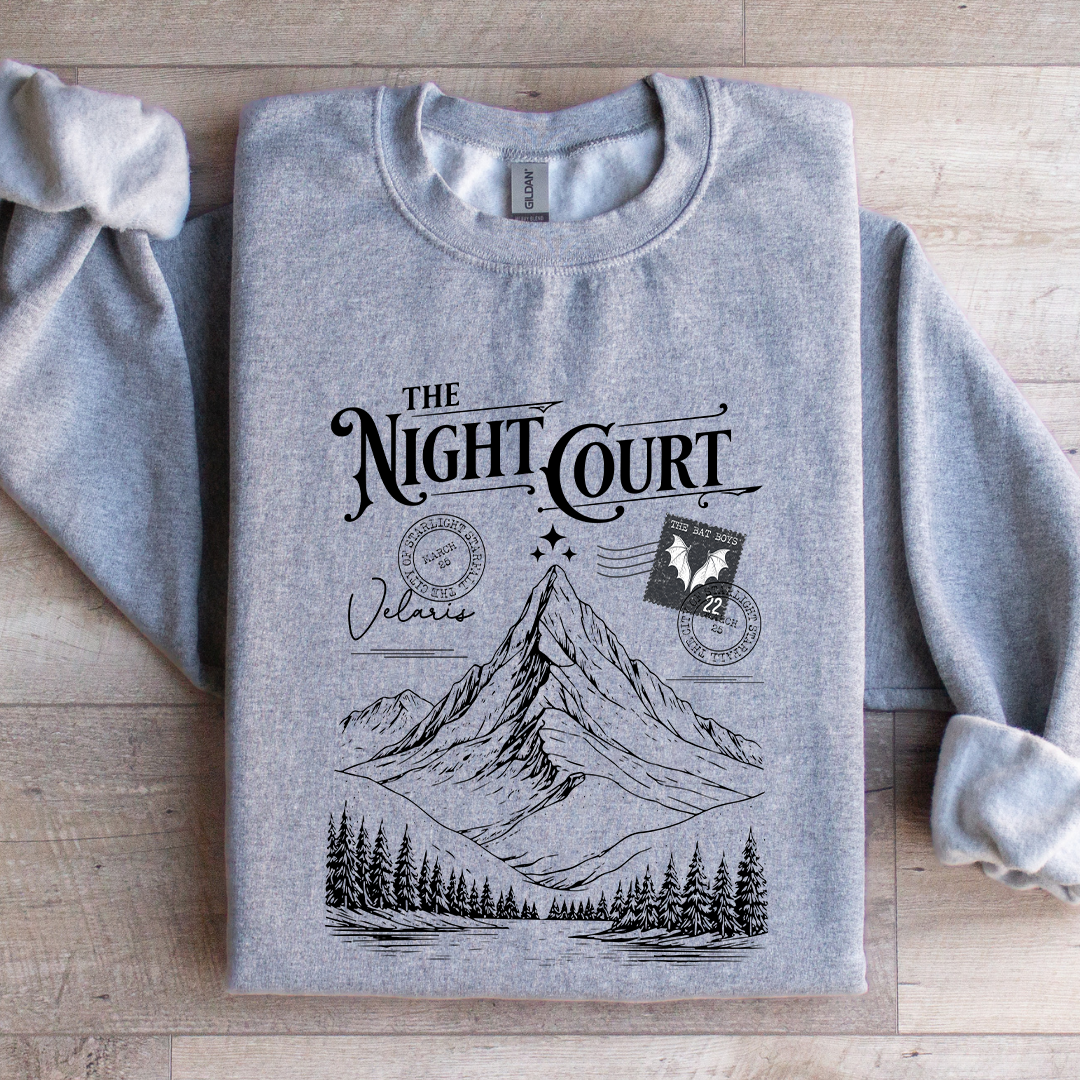 The Night Court Postcard Sweatshirt