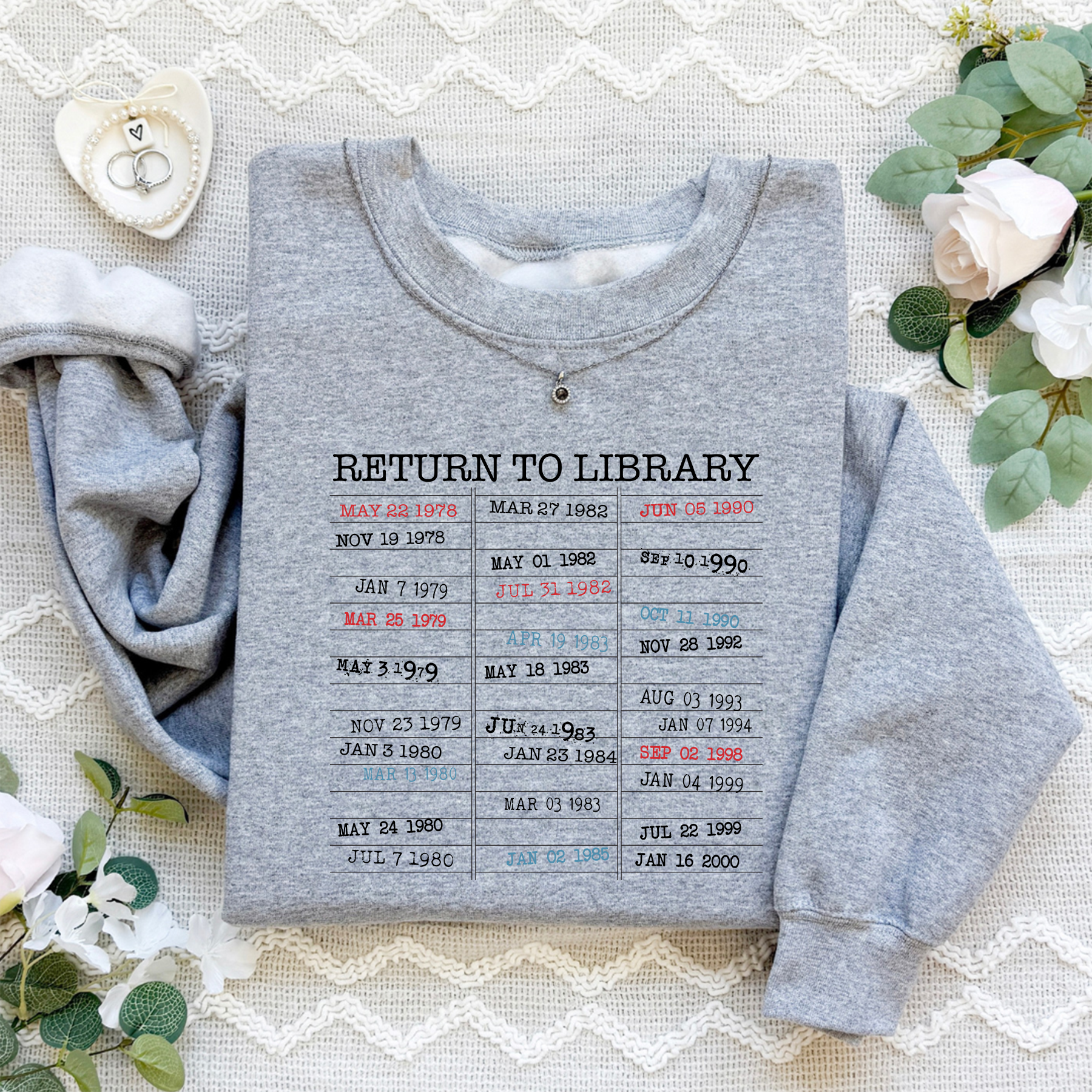 Return To Library Sweatshirt