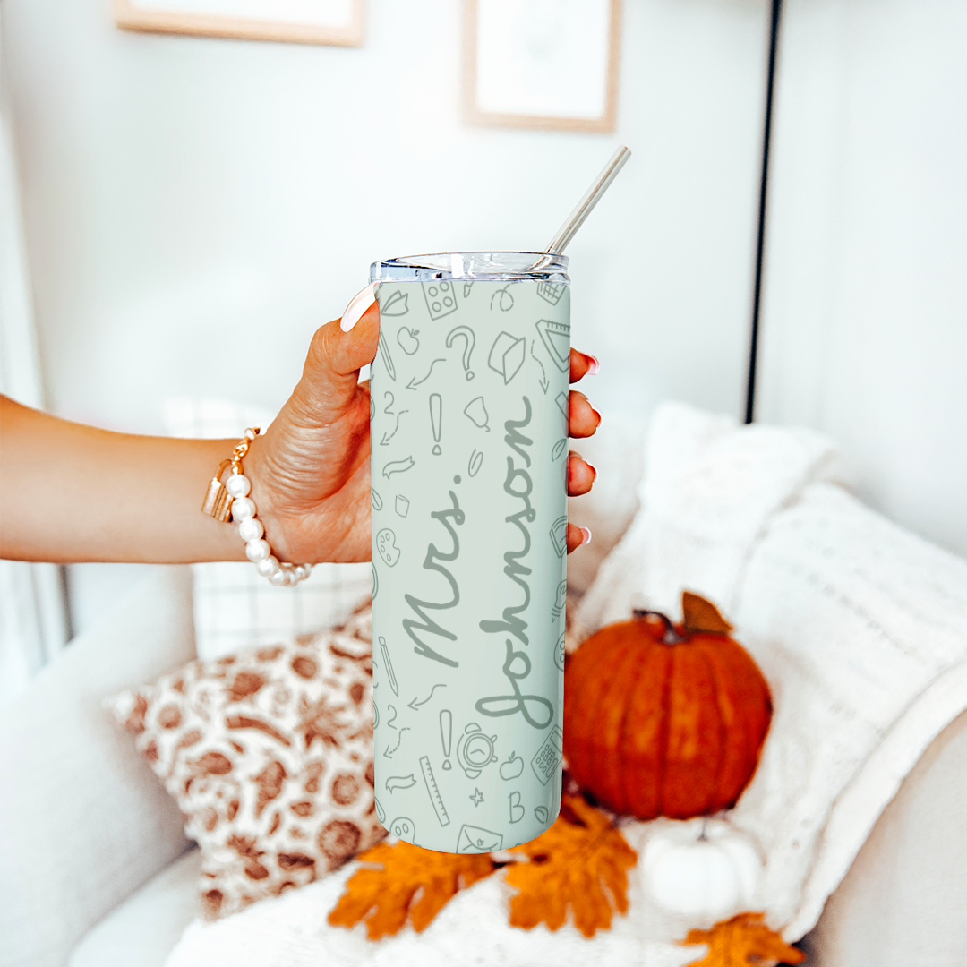 Personalized Teacher Tumbler
