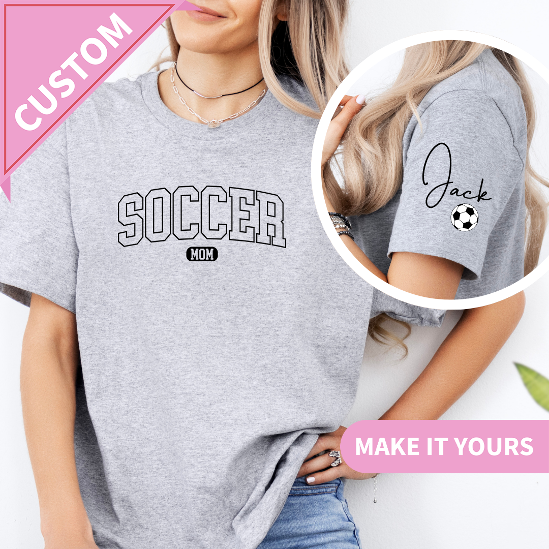 Custom Soccer Mom Sports Mom Game Day Tee