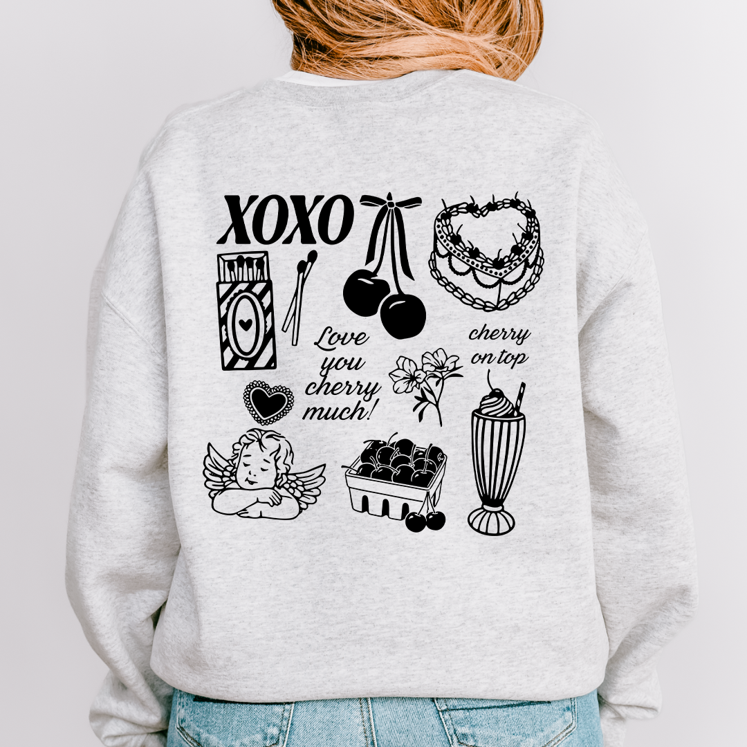 Love You Cherry Much Valentines Day Sweatshirt