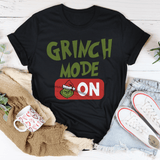 Grinch Mode On Tee Black / S Printify T-Shirt T-Shirt