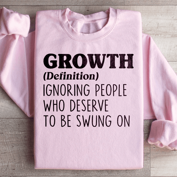 Growth Sweatshirt Light Pink / S Peachy Sunday T-Shirt
