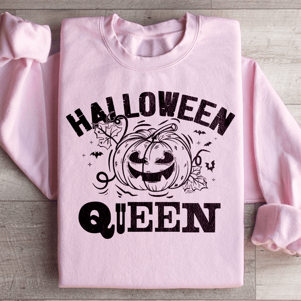 Halloween Queen Sweatshirt Light Pink / S Peachy Sunday T-Shirt