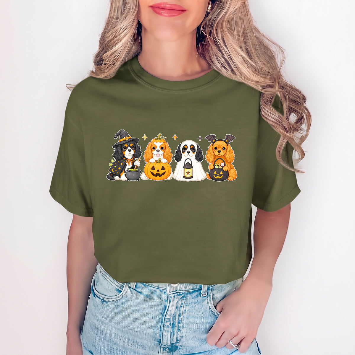 T-shirt Halloween Cavalier King