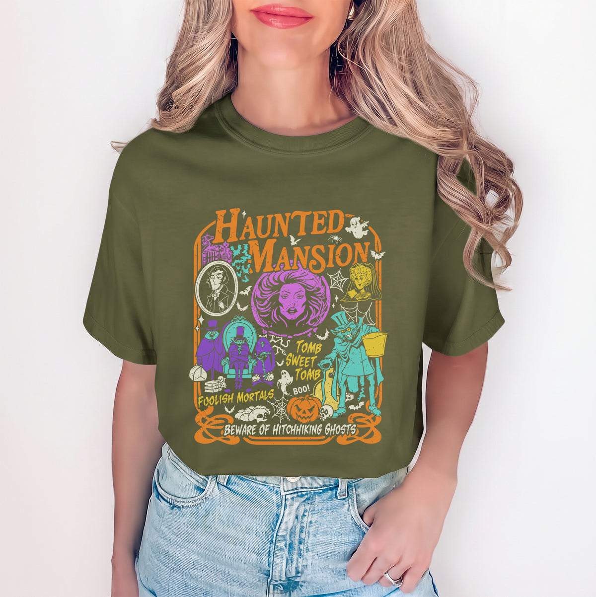 Camiseta vintage de La Mansión Encantada