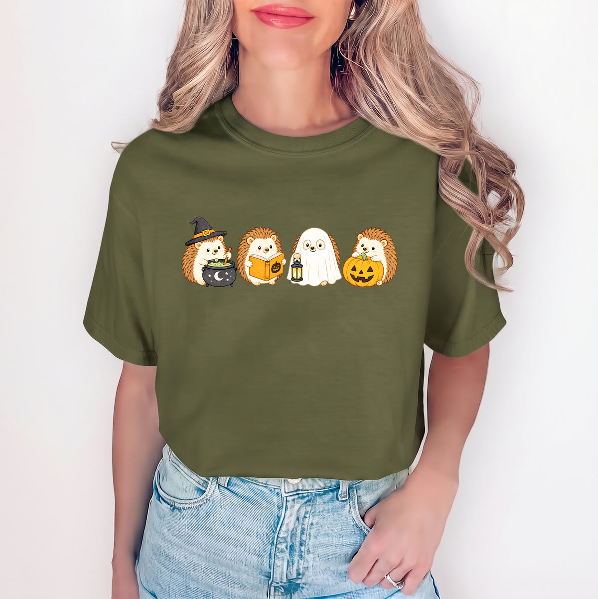 T-shirt hérisson d’Halloween