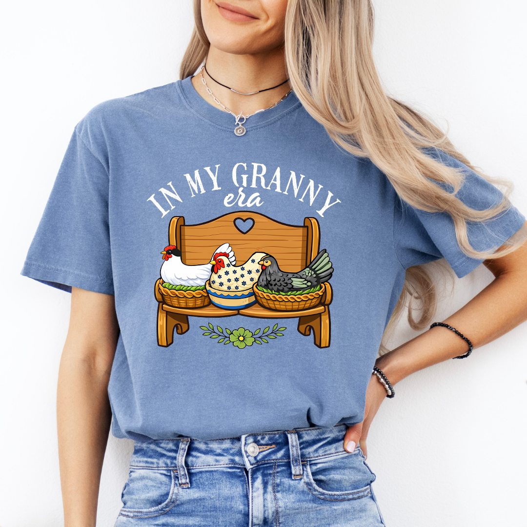 In My Granny Era Vintage Farmhouse Tee