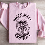 Holly Jolly Sweatshirt Light Pink / S Peachy Sunday T-Shirt