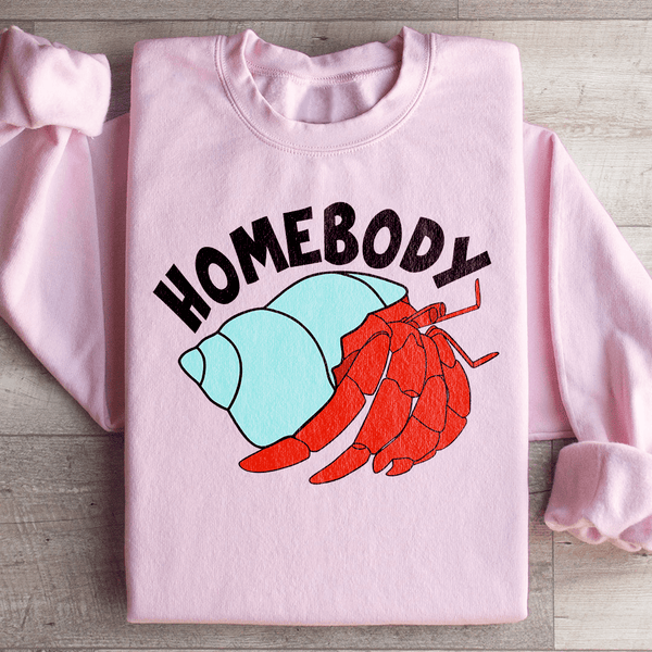 Homebody Sweatshirt Light Pink / S Peachy Sunday T-Shirt